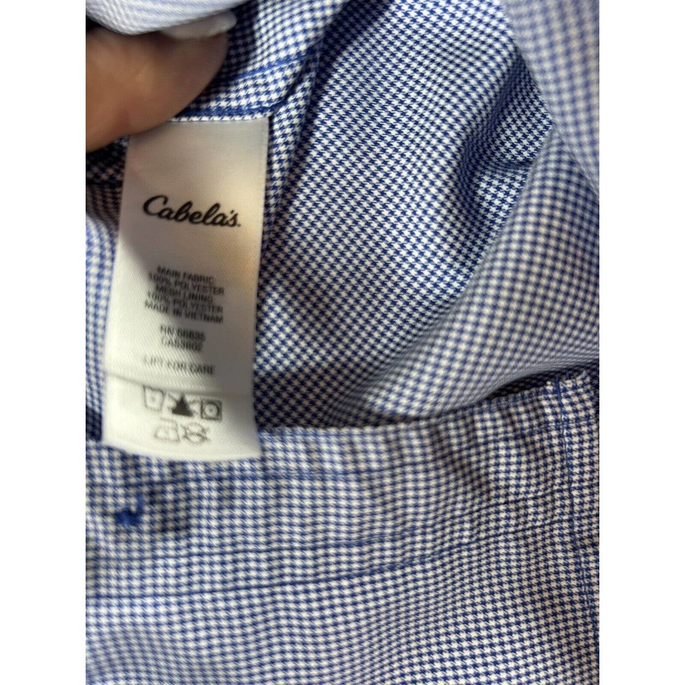 Women's Cabela's Foremost Upf 30 Large Fishing Shirt Hiking Outdoors - Picture 4 of 7